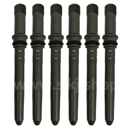 (6 pcs) Repair and replacement fuel injector connector hose 504100835, suitable for diesel engine parts