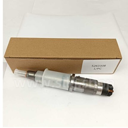 (1 pc) High-Pressure Common Rail Electronic Fuel Injector 5263308 0445120236  6745-11-3102 Compatible with Cummins ISC, ISL, QSL9, and Komatsu PC360-8 Excavator Diesel Injector Assembly